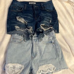 jean shorts